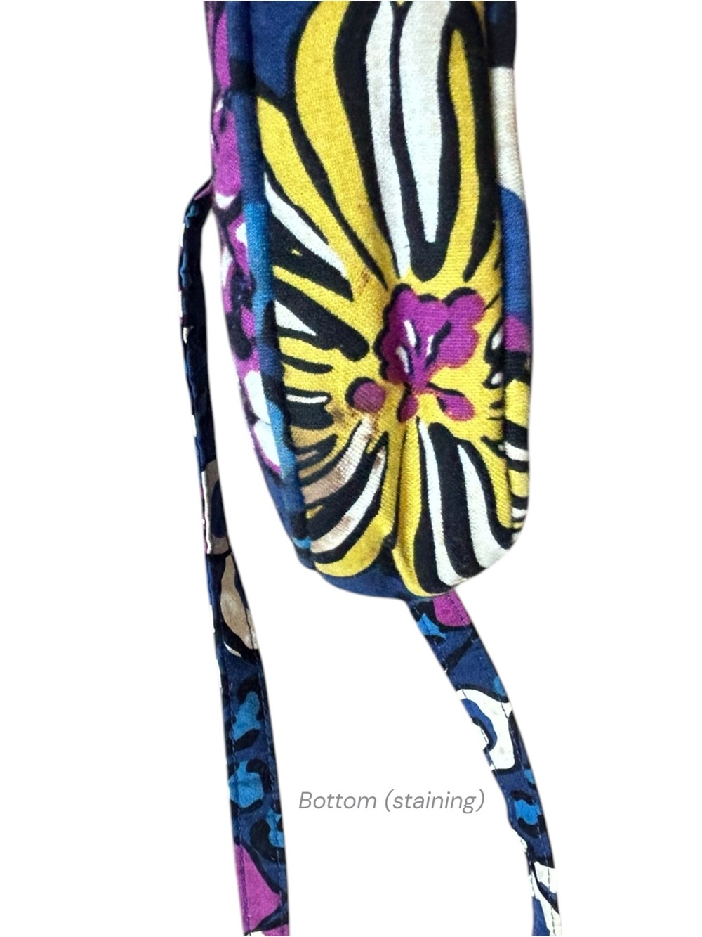 Vera Bradley African Violet Quilted Adjustable Crossbody Bag - Picture 13 of 16